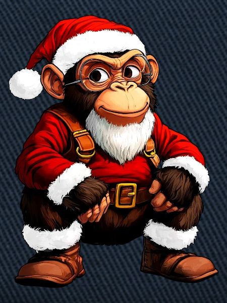 Affen Weihnachten