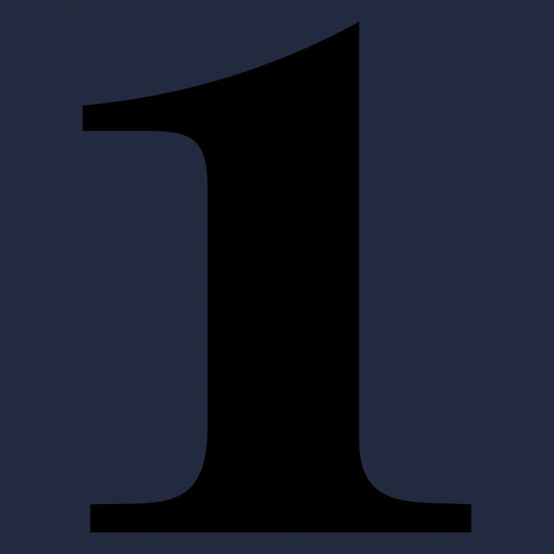 Zahl 1
