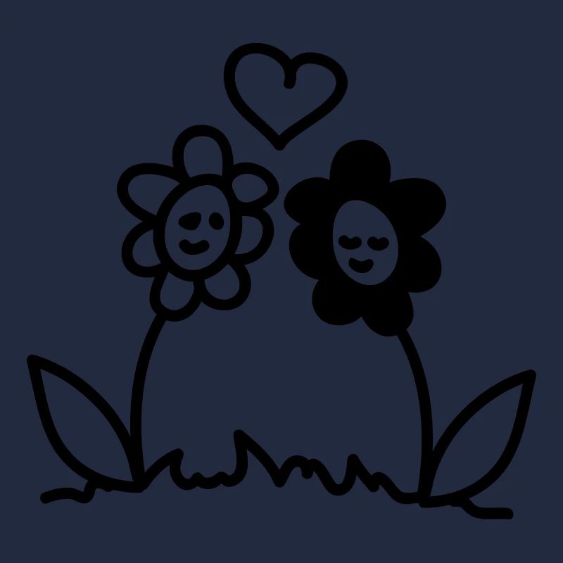 Fleurs dans l'amour - Ligne