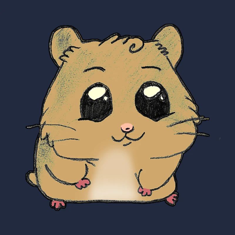 Dicker kuschel Hamster