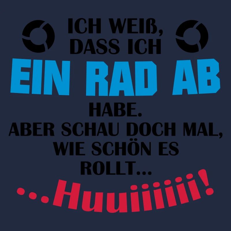 Ein Rad ab