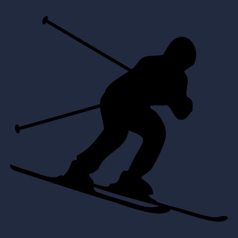 skiing downhill