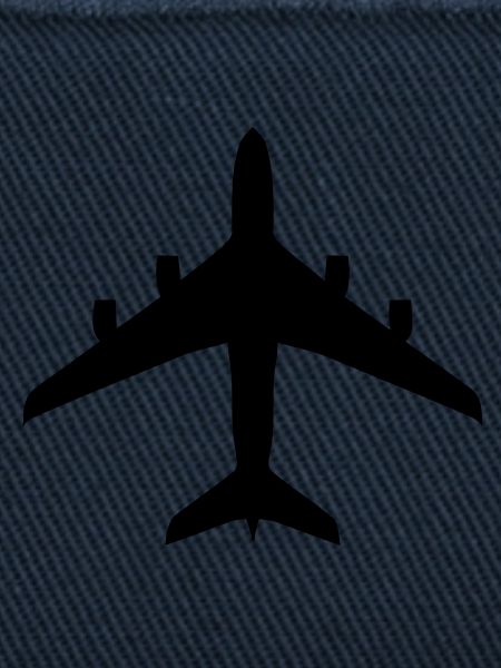 Silhouette avion