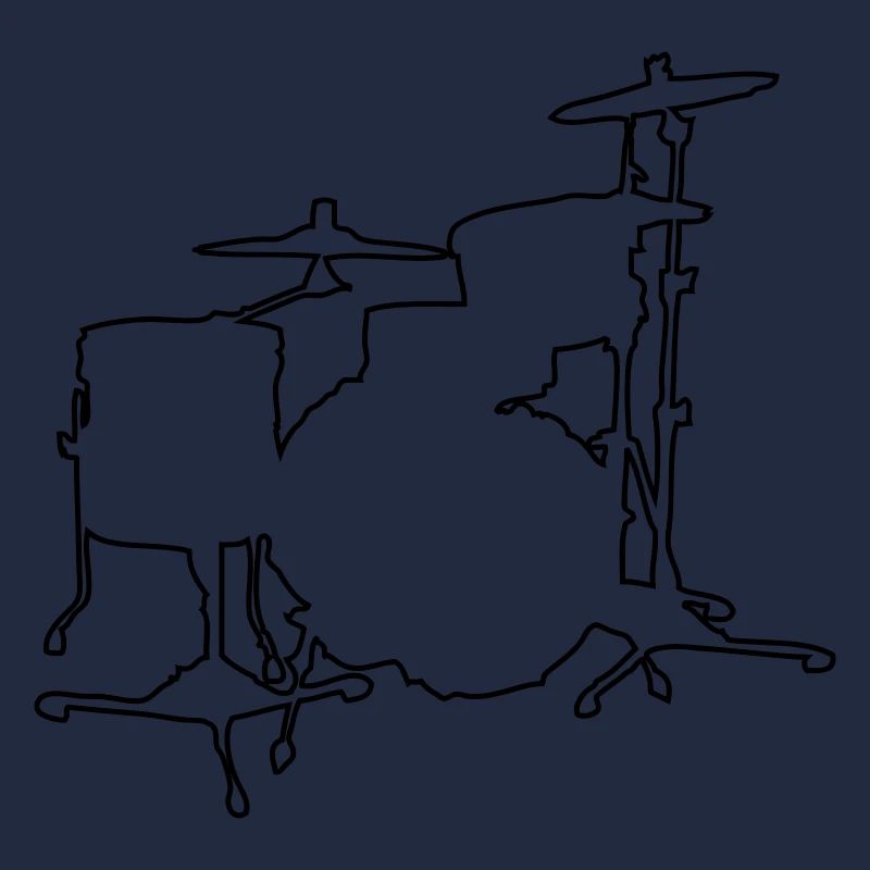 Drums Silhouette