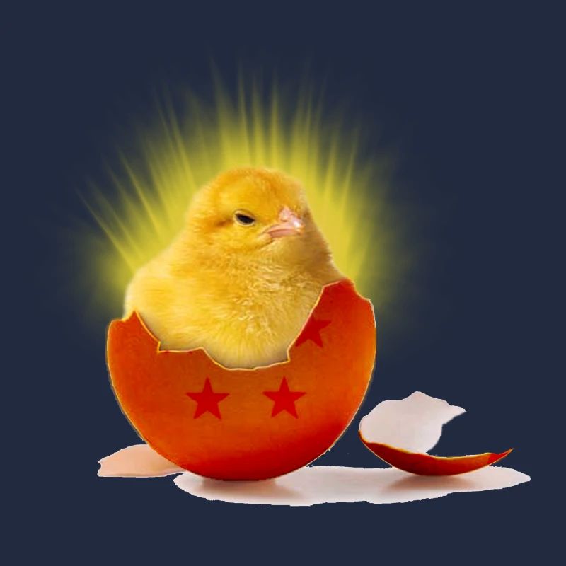 poussin_super_saiyan