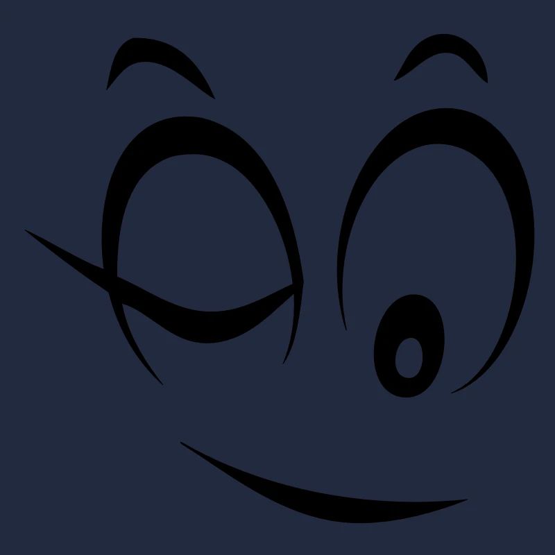 Smiley Zwinkern oeil2
