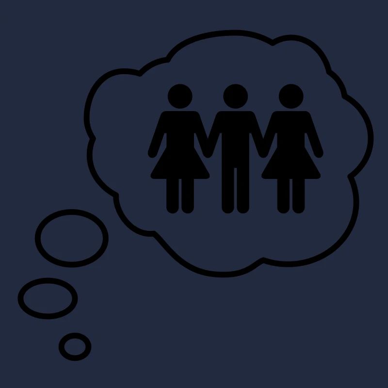 Threesome Thought Bubble