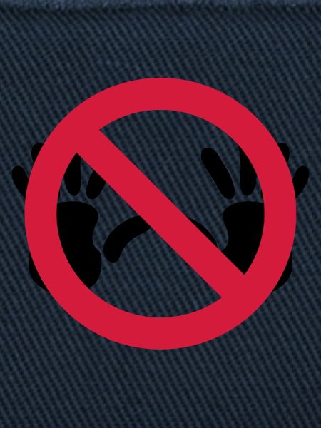 Nix grapschen SVG