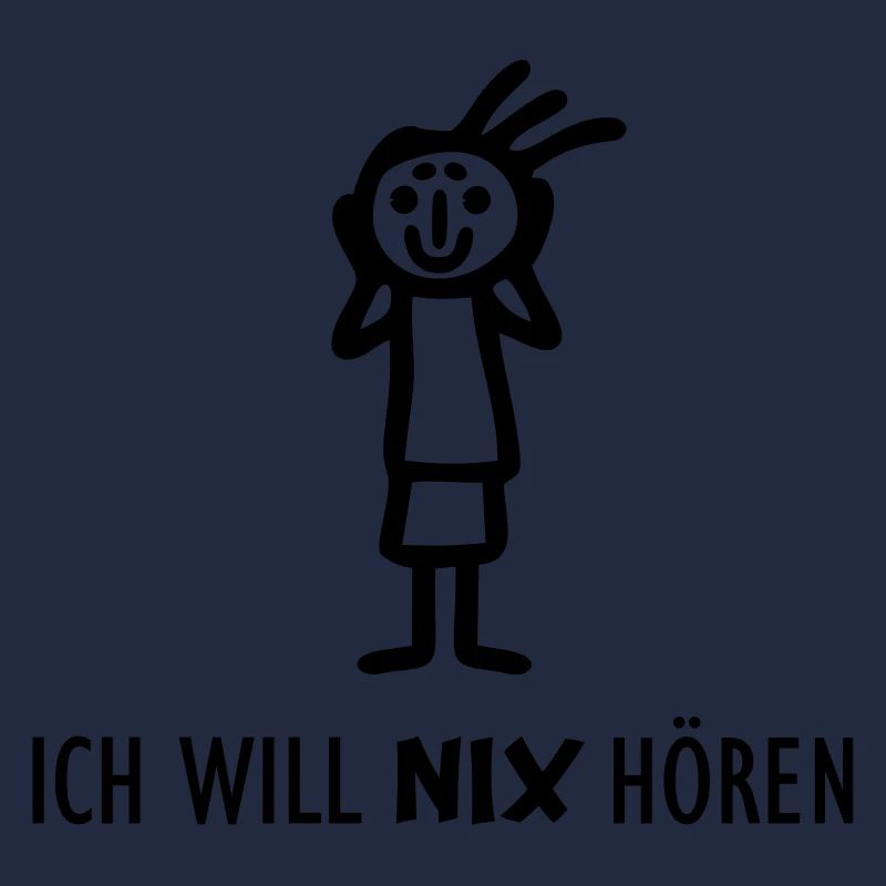 Strichmännchen NIX hören