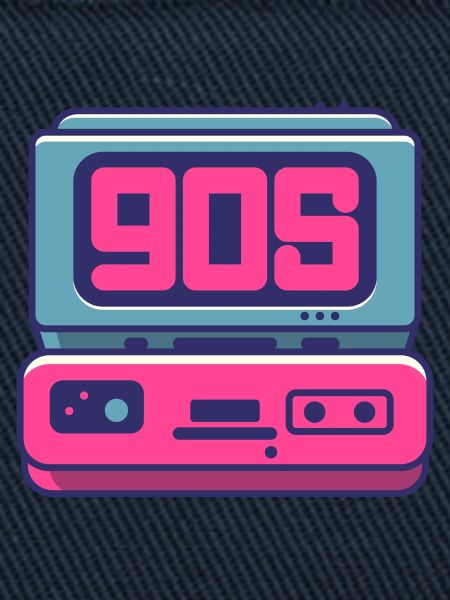 90s Radio Logo