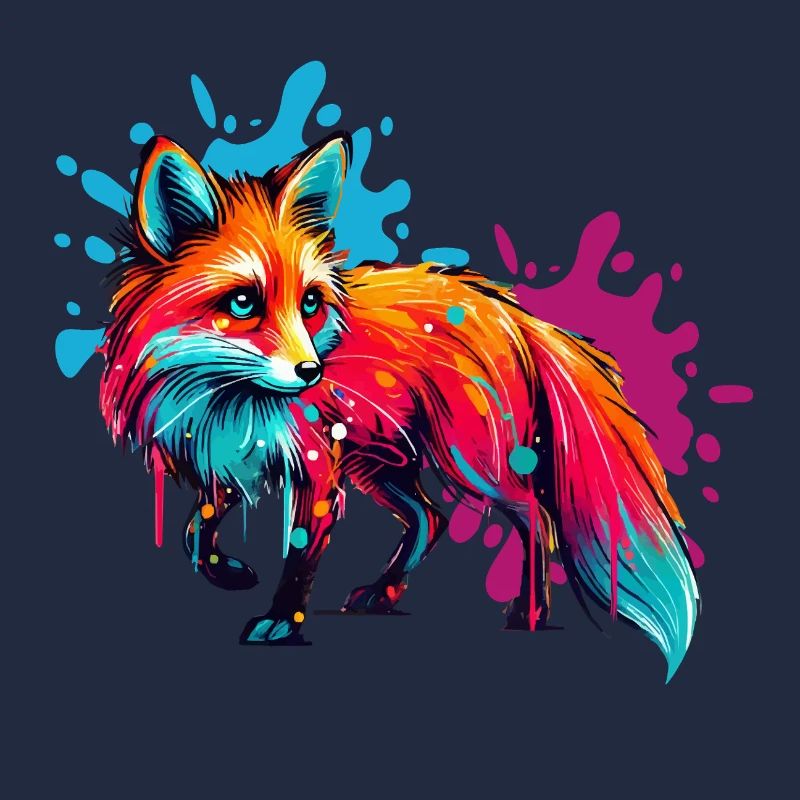 Peinture Fox