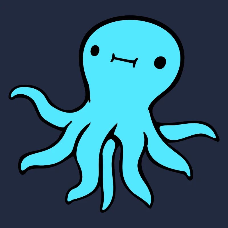 Octopus, Octopus, Octopus, Squid, Cephalopod, Cute, Cute