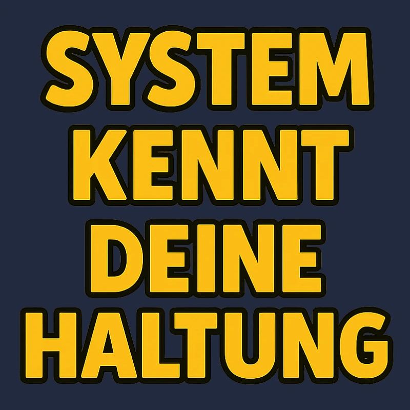 System kennt deine Haltung
