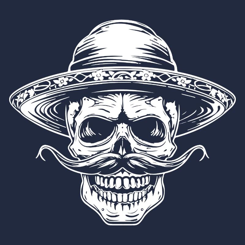 Skull Skull Mexican 1