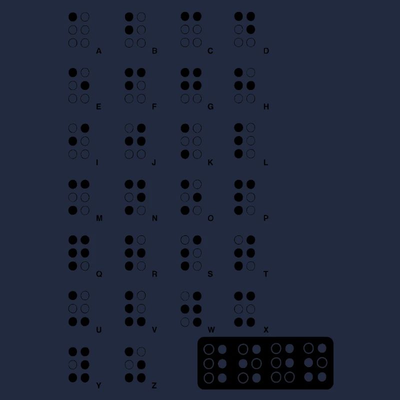 Braille blak