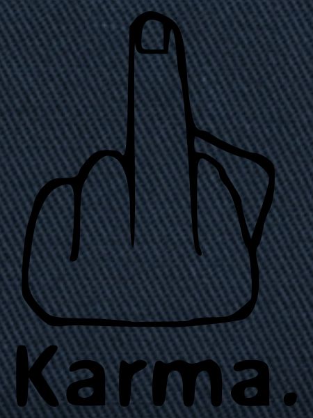 Stinkefinger , Karma