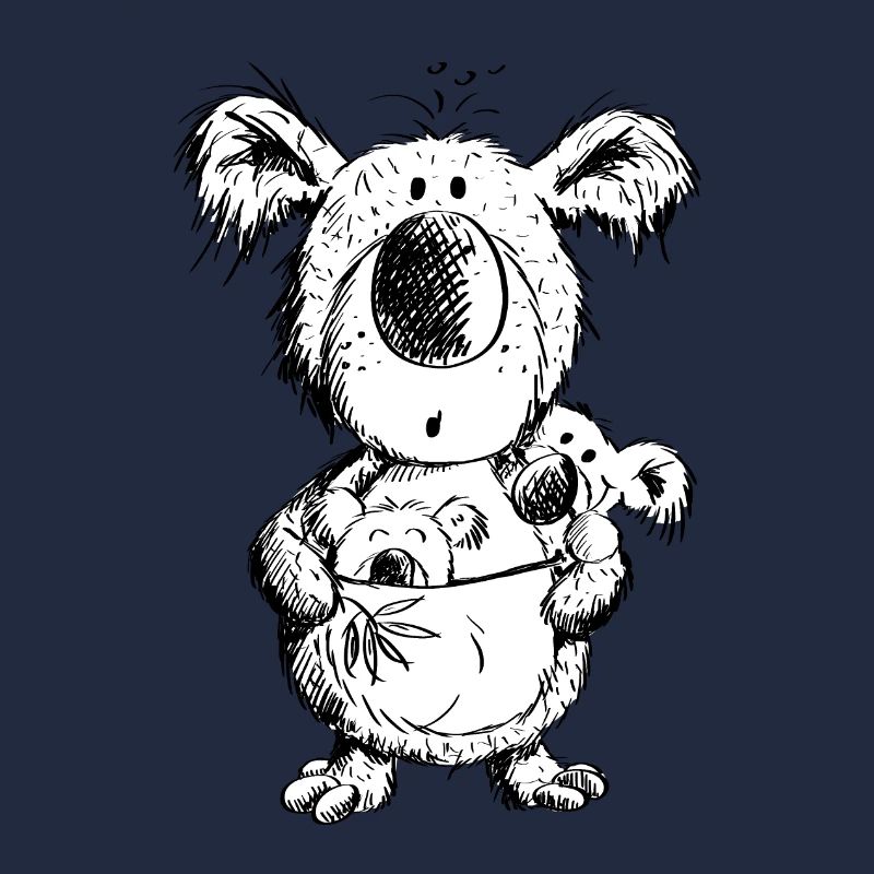 Koala Mama Mit Babys