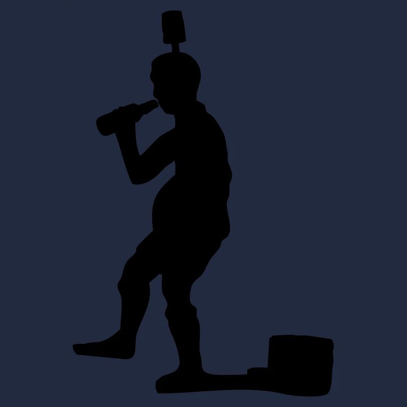 Tipp Kick Figur mit Bierflasche (FS)