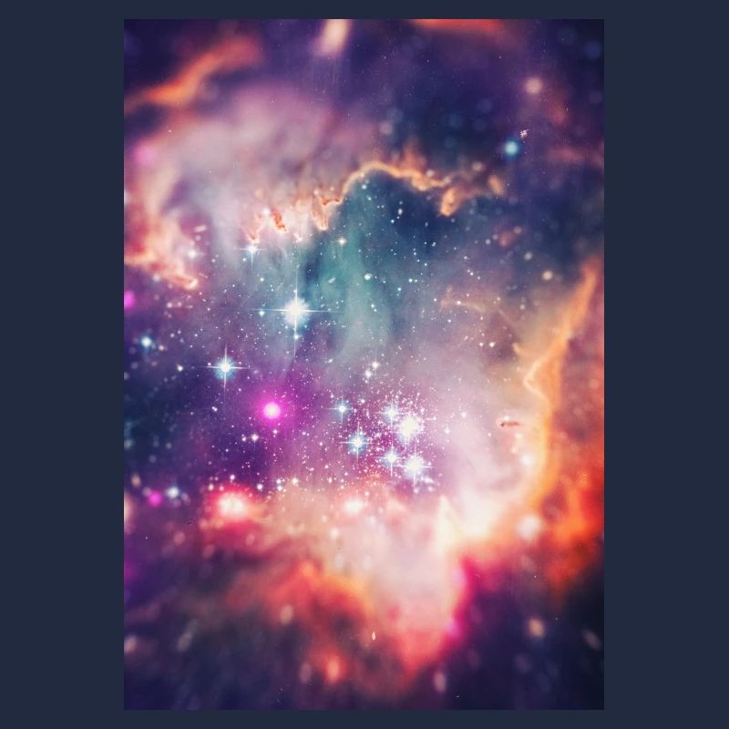 Space Galaxy Design / macro universe - Handycase