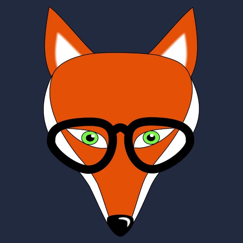 fuchs mit brille geschenk