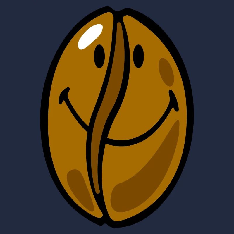 Smiley Coffee Bean