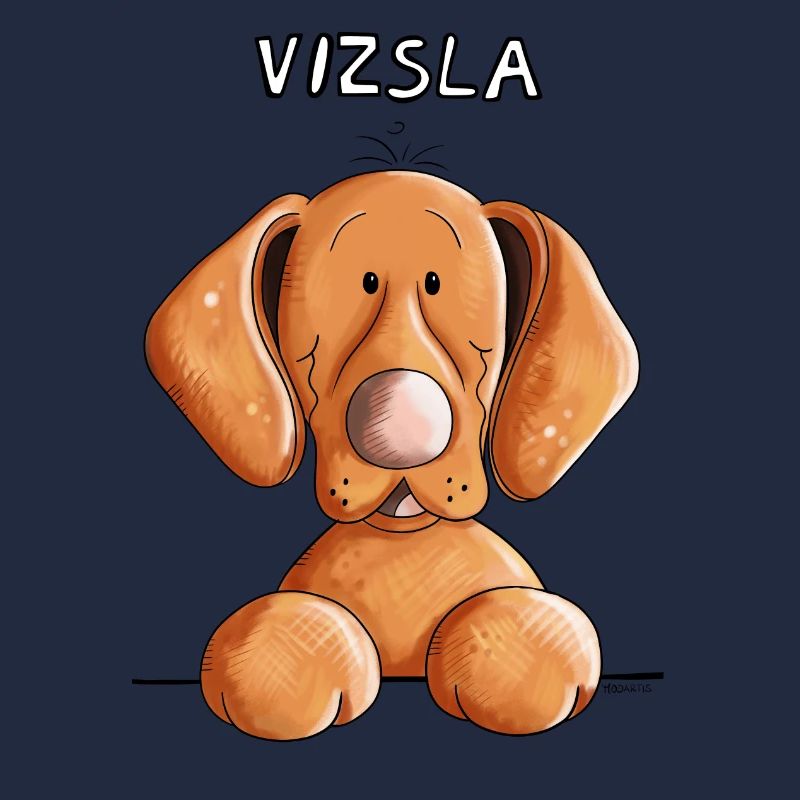Neugieriger Vizsla