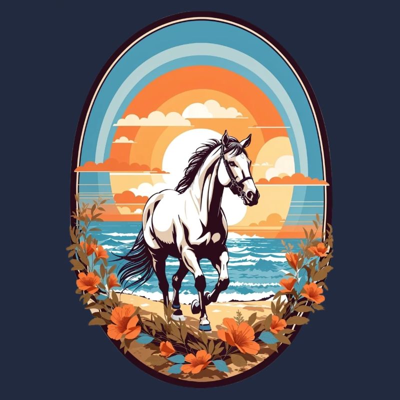 Pferd am Strand