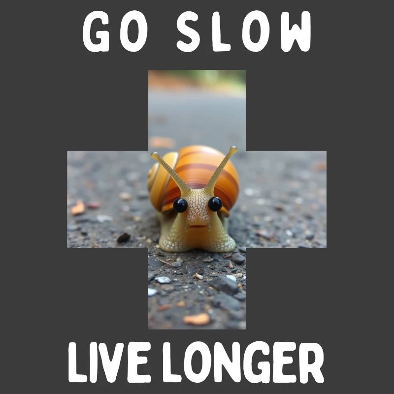 Gehen Sie langsam vor