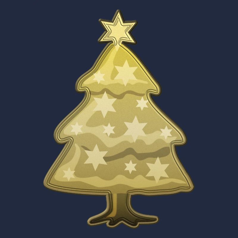 Christmas tree with star