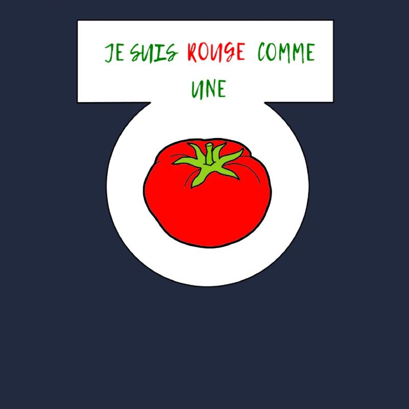 Rot wie eine Tomate