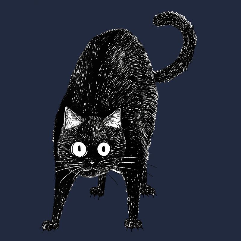 Schwarze Katze