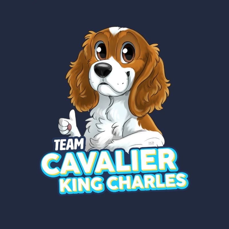 TEAM Cavalier King Charles - Blanc et Feu
