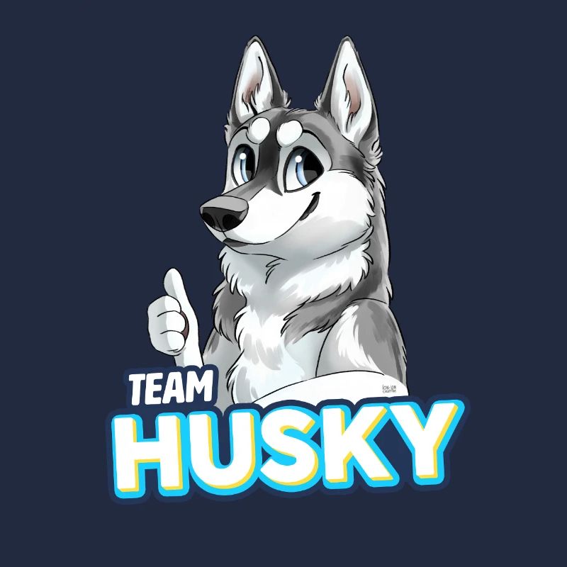 TEAM Husky - Grau