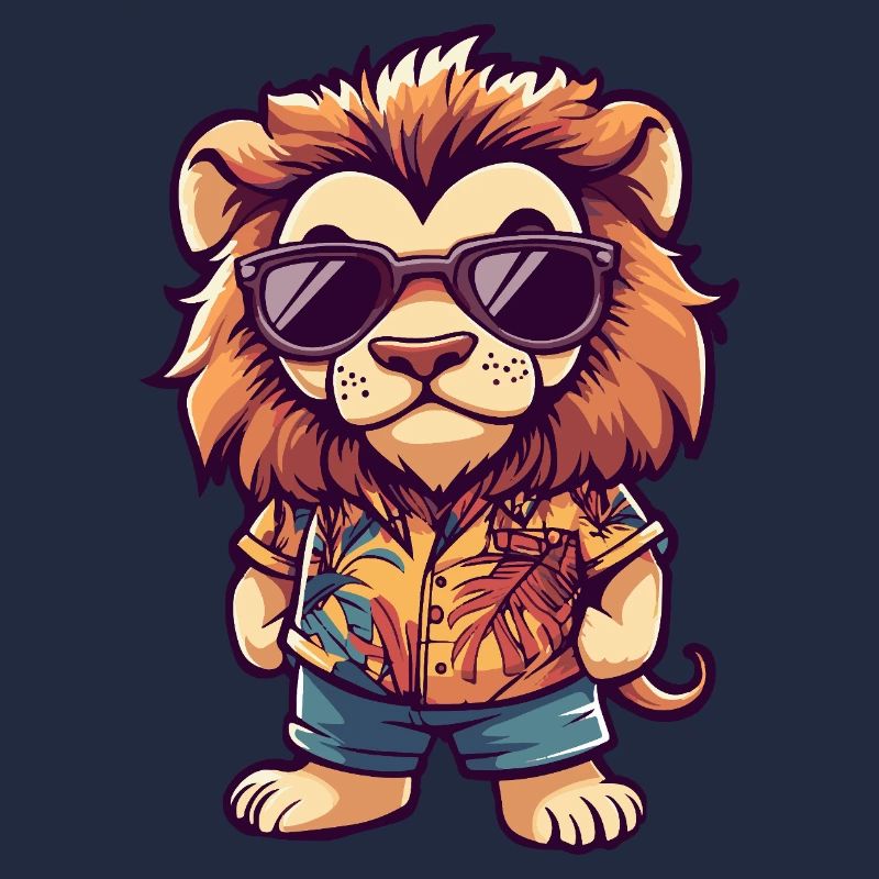 Lion Comic Vacation