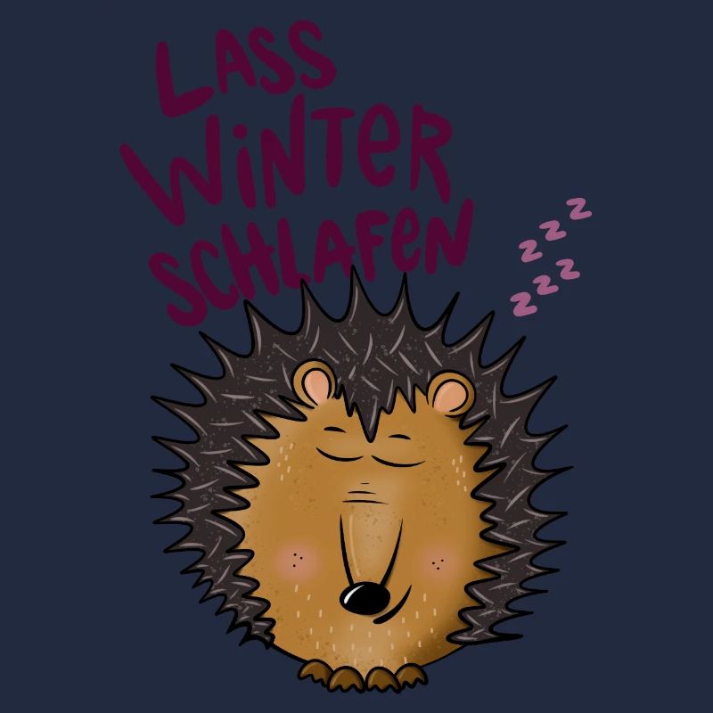 Igel im Winterschlaf