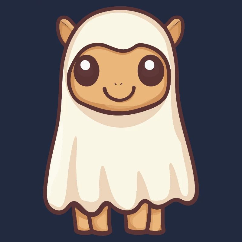 Camel Halloween Ghost