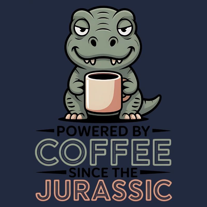 Dino Kaffee Humor