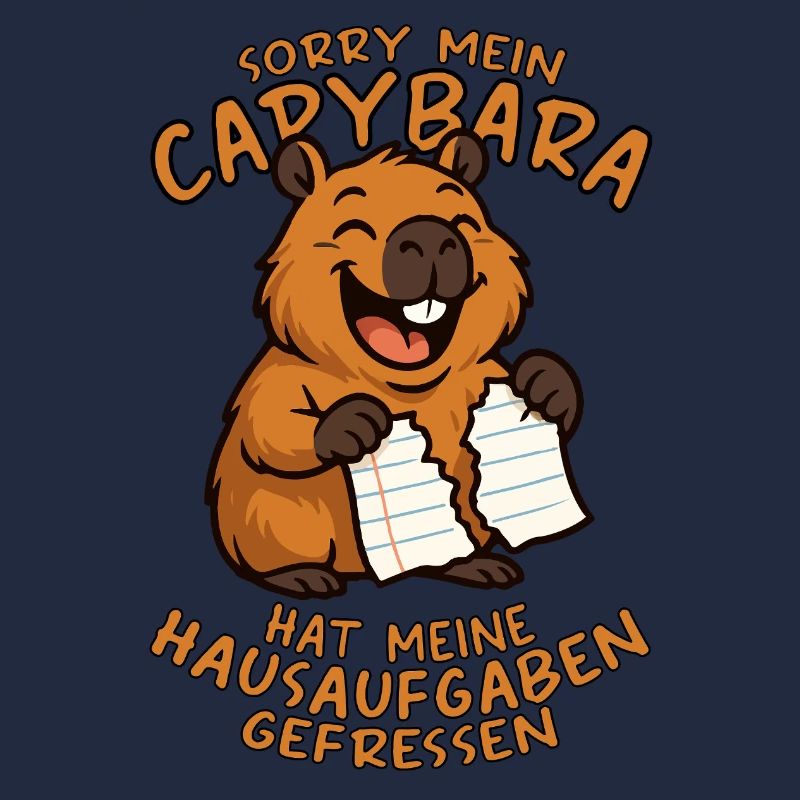 Désolé, mon capybara a mes devoirs...