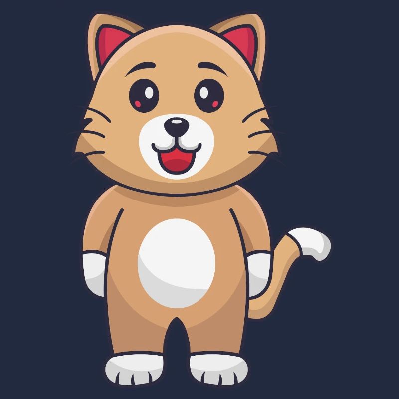 Karikatur-Katze