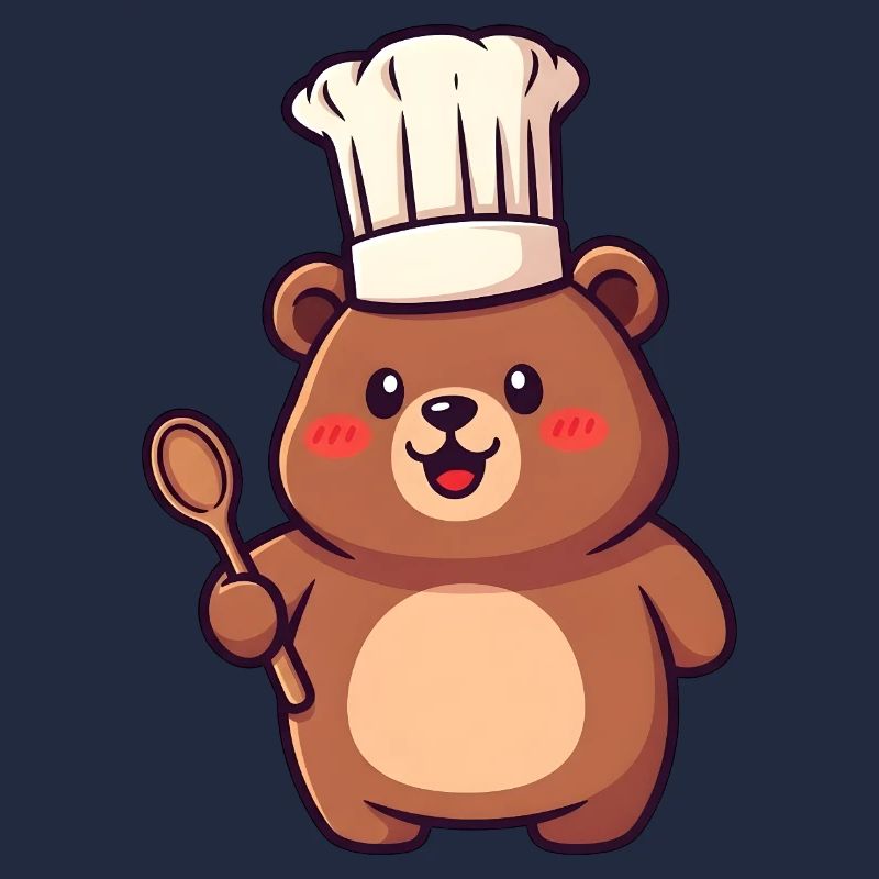 Chefbärchen with chef's hat