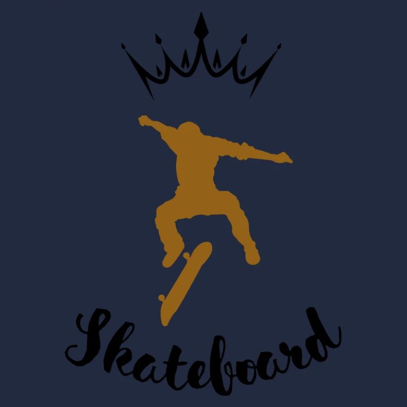 Skateboard-Springen