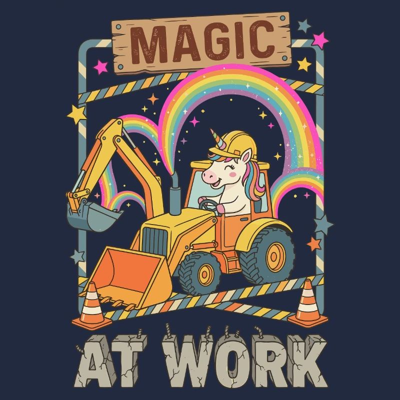 Magic At Work Einhorn Bagger
