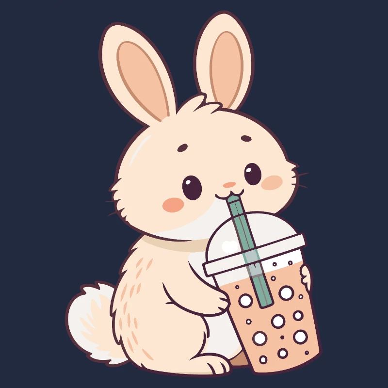 Rabbit Bubble Tea Süßigkeit