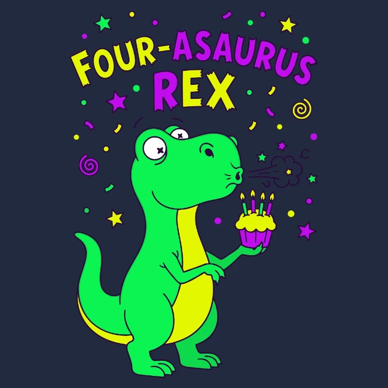 4e anniversaire du Quatre-Asaurus Rex