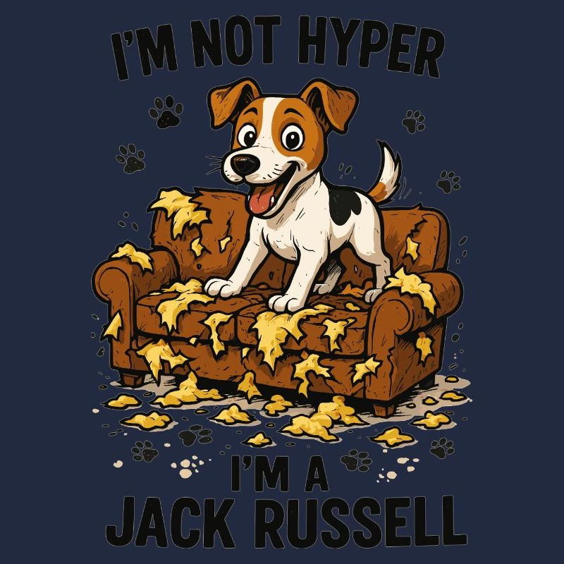 Jack Russell Terrier Funny Hyperactive Gift