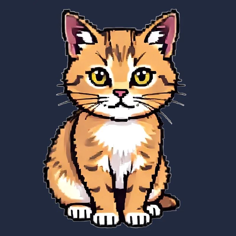 Katze Pixel Art