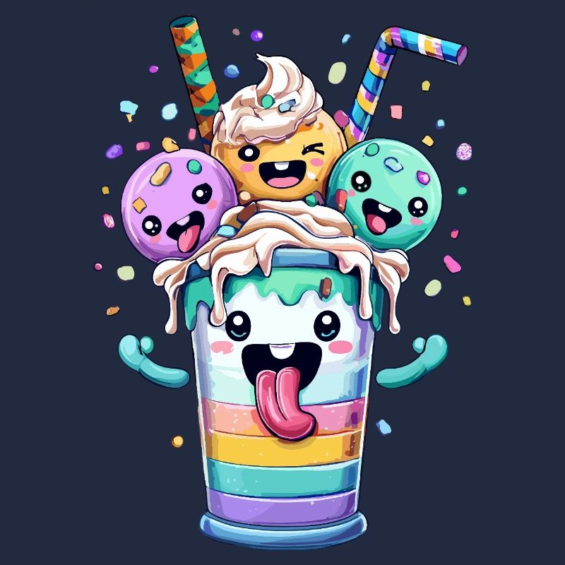 Regenbogen-Smoothie Party
