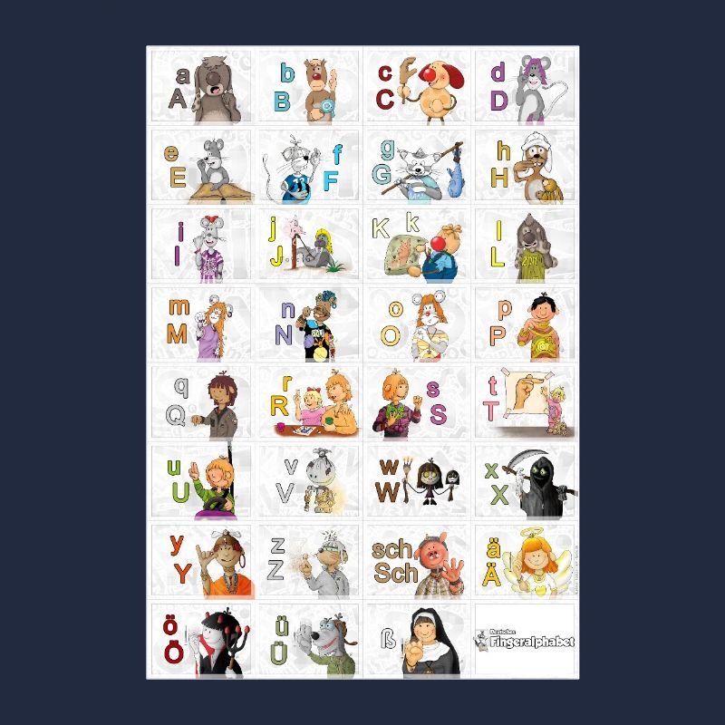 Deutsches Fingeralphabet 2 /