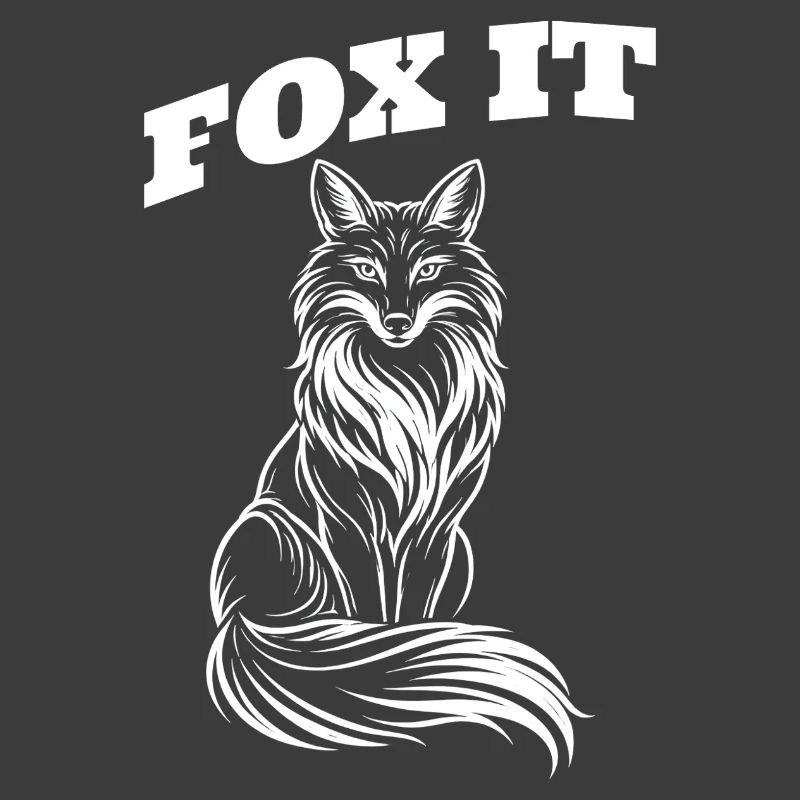 Fuchs-Silhouette - Fox it