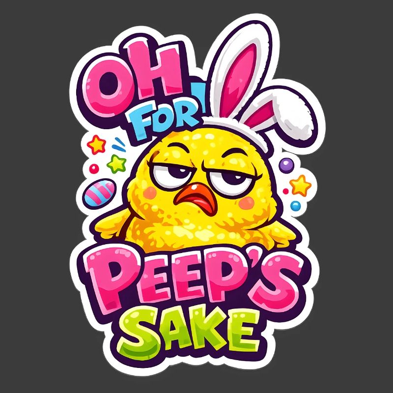 Happy Easter Easter Chick Vintage